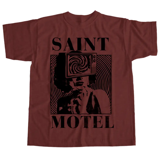 Maroon Hypno Tee