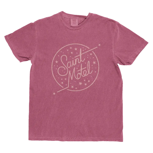 Limited Edition Star Logo Tee: Afterglow Edition - Brick / S - Saint Motel merch