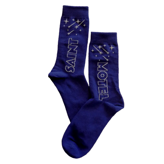 Navy Socks - Saint Motel merch
