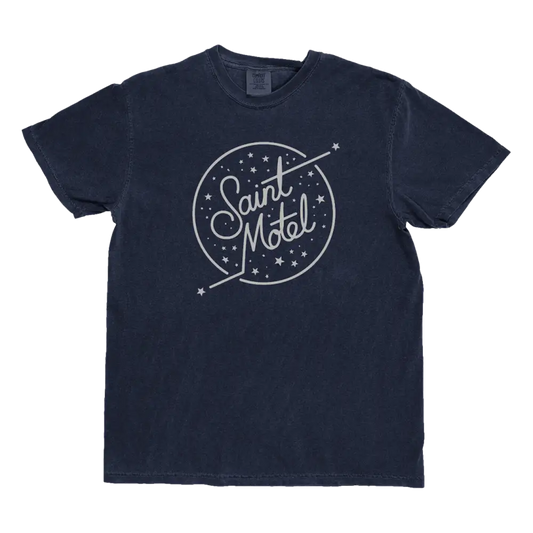 NAVY STAR LOGO TEE - Saint Motel merch