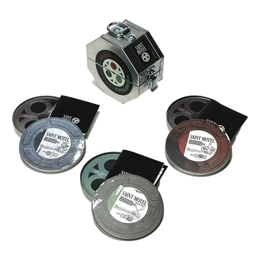 PICTURE SOUNDTRACK: 3 PART FILM REEL CANISTER BOXSET LIMITED EDITION - Saint Motel merch