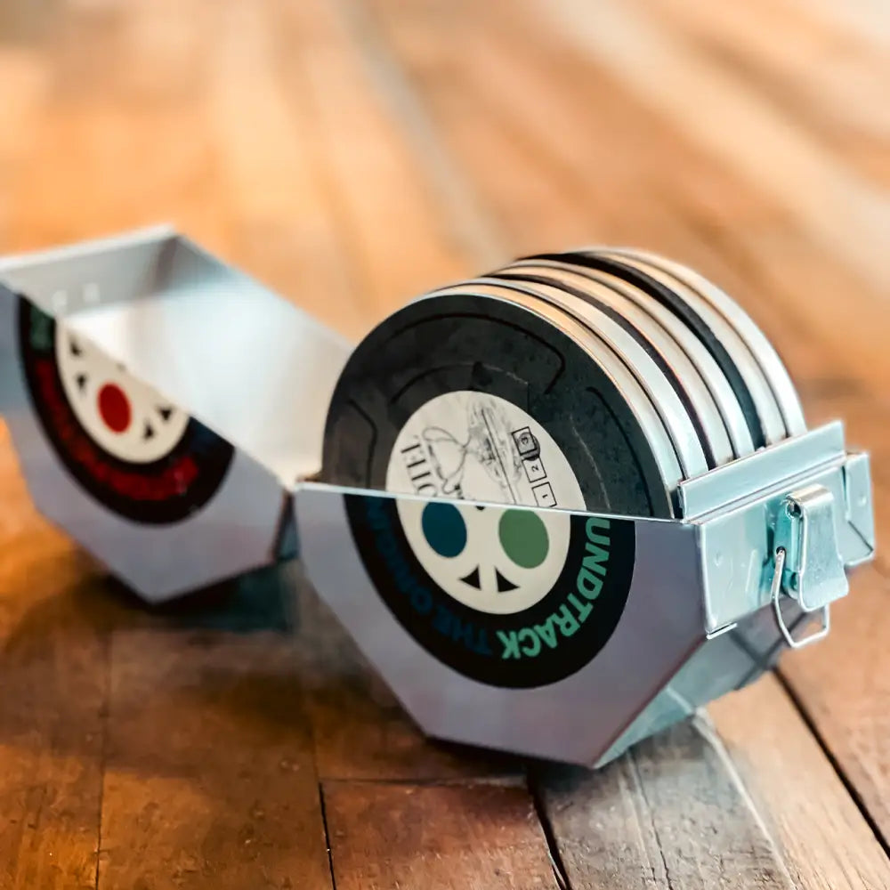 PICTURE SOUNDTRACK: 3 PART FILM REEL CANISTER BOXSET LIMITED EDITION - Saint Motel merch