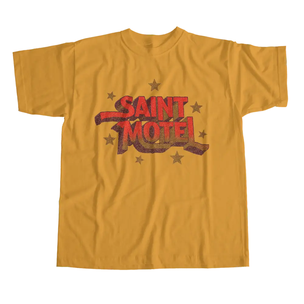 Saint Motel Mustard Yellow Star Tee
