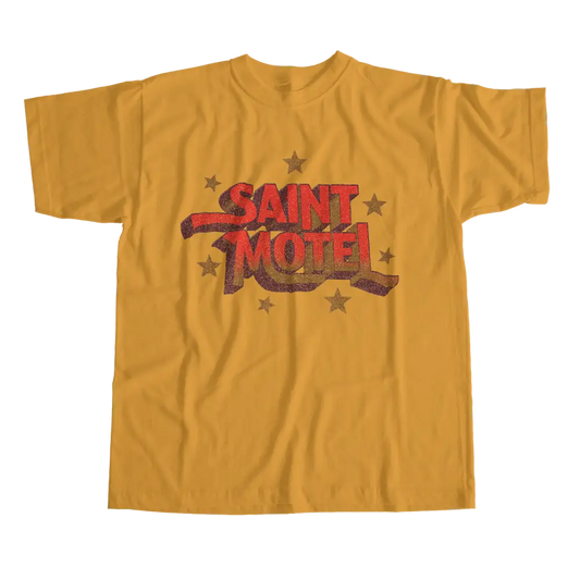 Saint Motel Mustard Yellow Star Tee