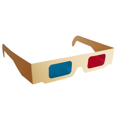 Voyeur Vinyl Limited Edition 3D Glasses