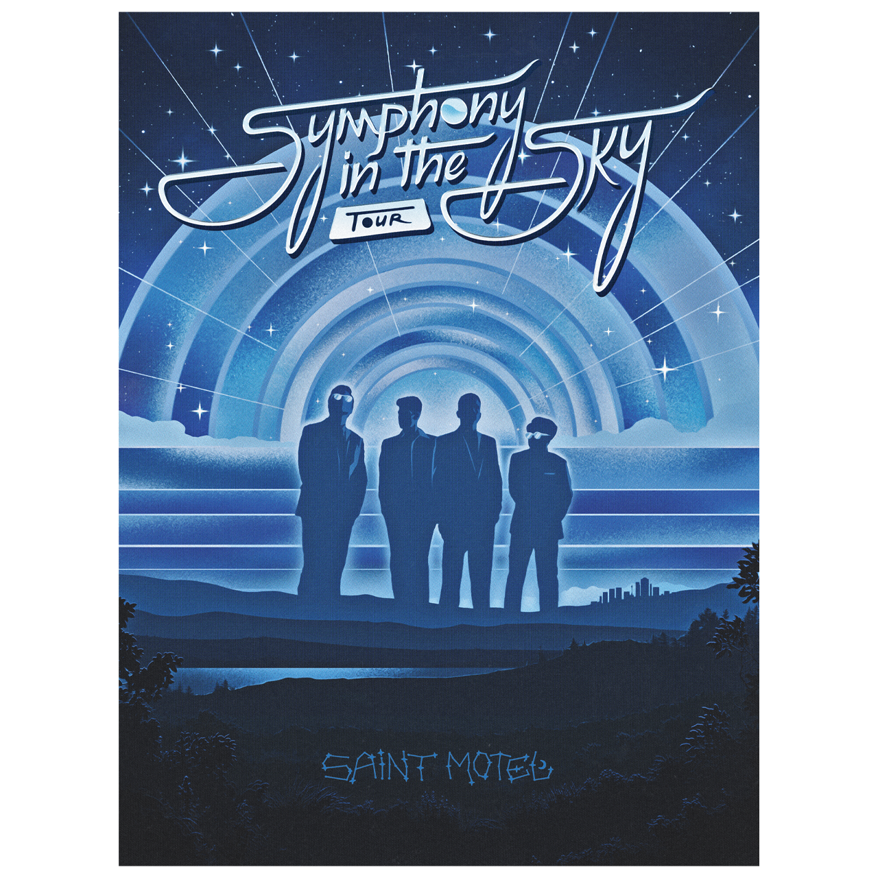 Saint Motel 2025 Tour Poster (18x24)