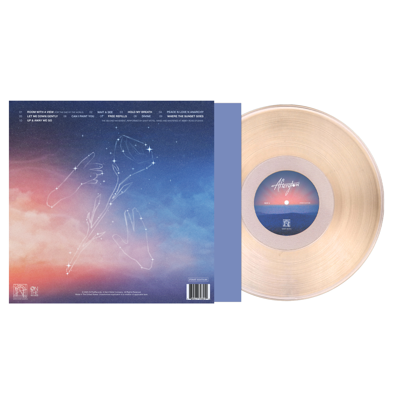 2025 Saint Motel | FIRST EDITION VINYL- Afterglow 2025 Saint Motel | FIRST EDITION VINYL- Afterglow