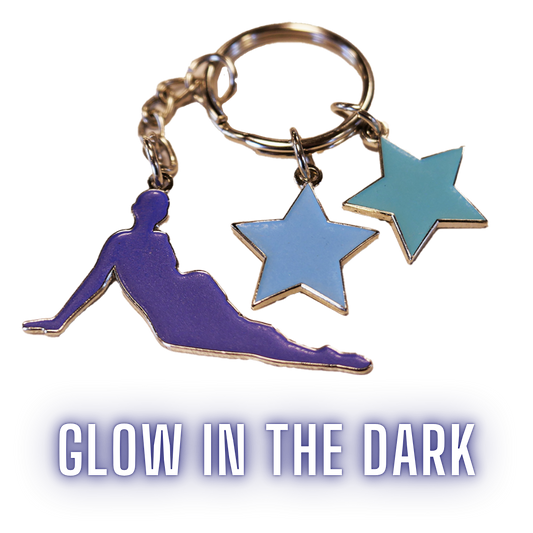 Glow In the Dark Lady Keychain