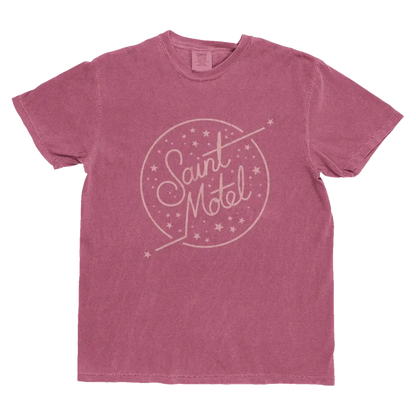 Limited Edition Star Logo Tee: Afterglow Edition - Brick / S - Saint Motel merch