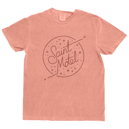 Limited Edition Star Logo Tee: Afterglow Edition - Terracotta / S - Saint Motel merch