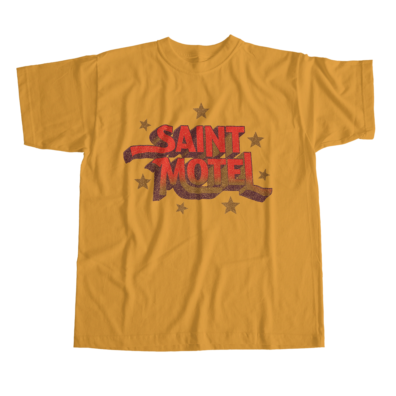 Saint Motel Mustard Yellow Star Tee