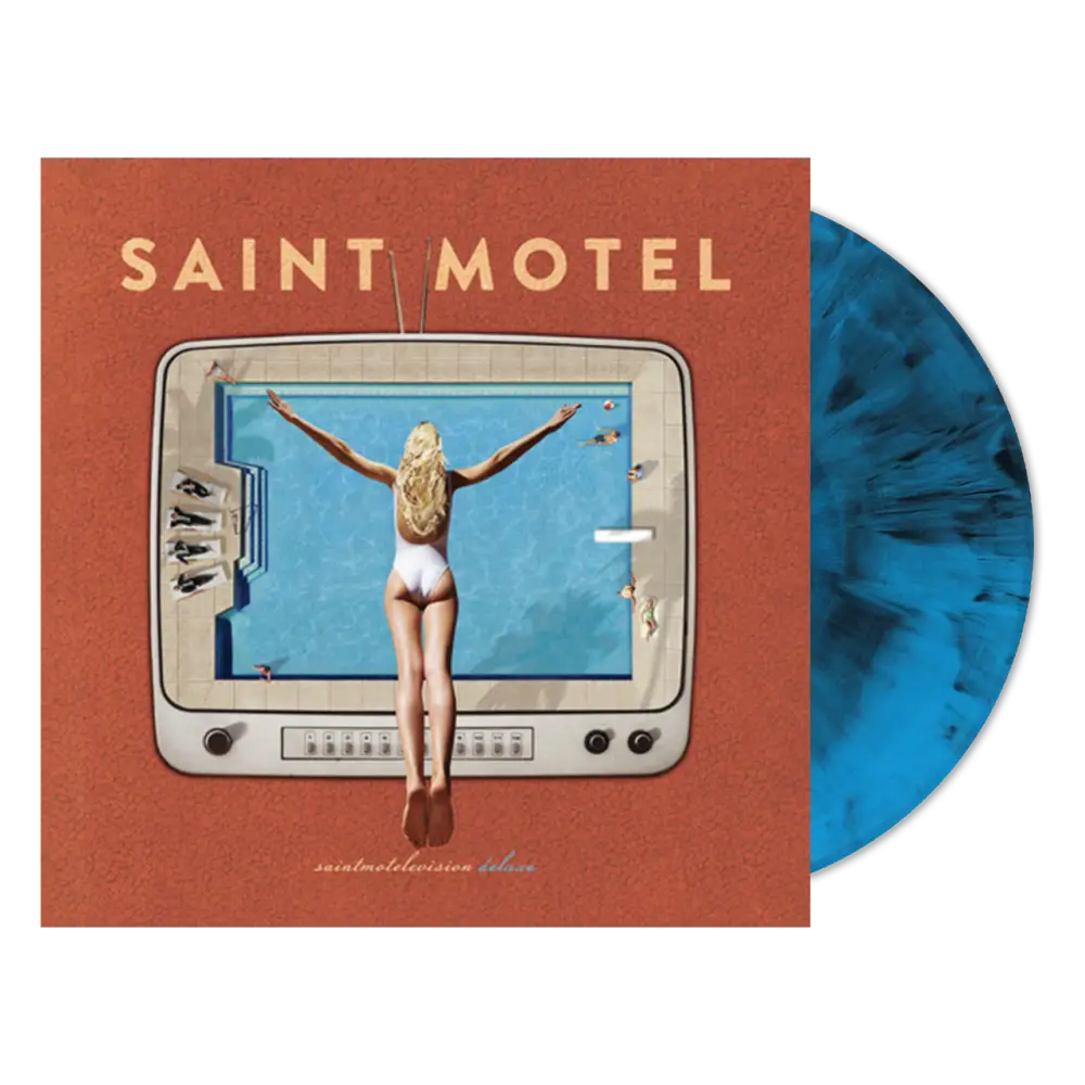 (PRE-ORDER) VINYL- SAINTMOTELEVISION 10TH ANNIVERSARY DELUXE - Saint Motel merch