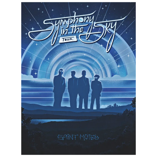Saint Motel 2025 Tour Poster (18x24) - Saint Motel merch