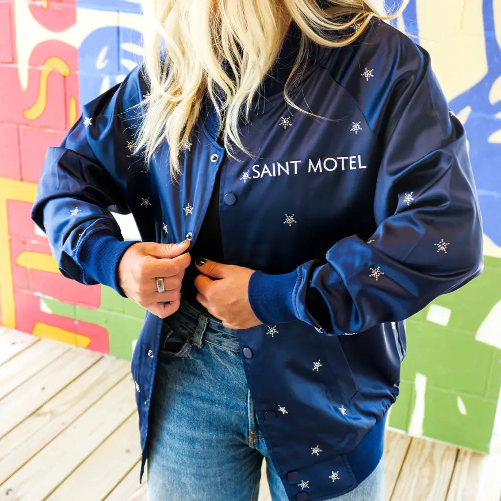 Satin Jacket - Saint Motel merch